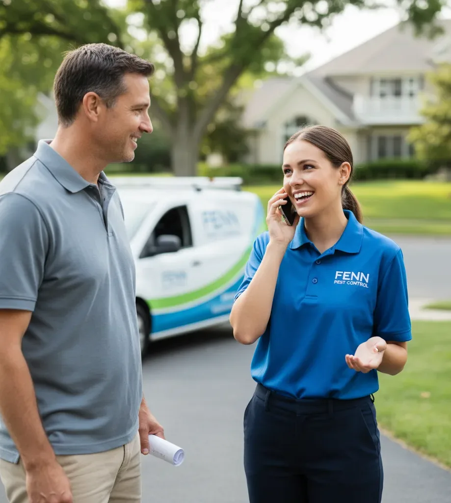 Fenn Pest Control customer support in Jewell